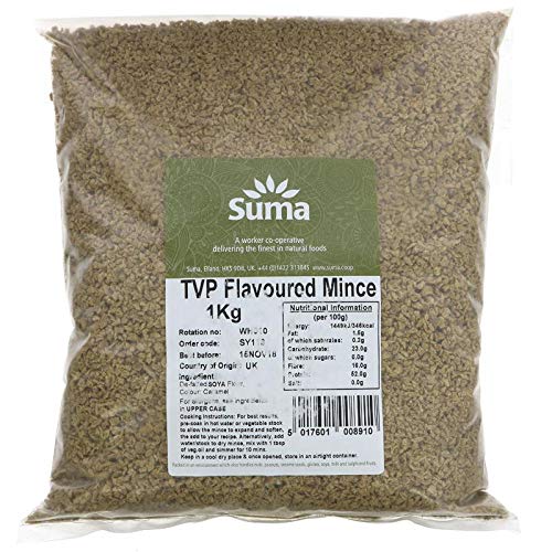 Suma Bagged Down | TVP Flavoured Coloured Mince | 1 x 1kg