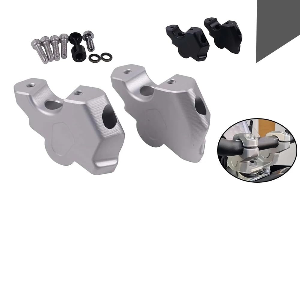 Rehausseur guidon R1300GS ADV en aluminium CNC haut de gamme