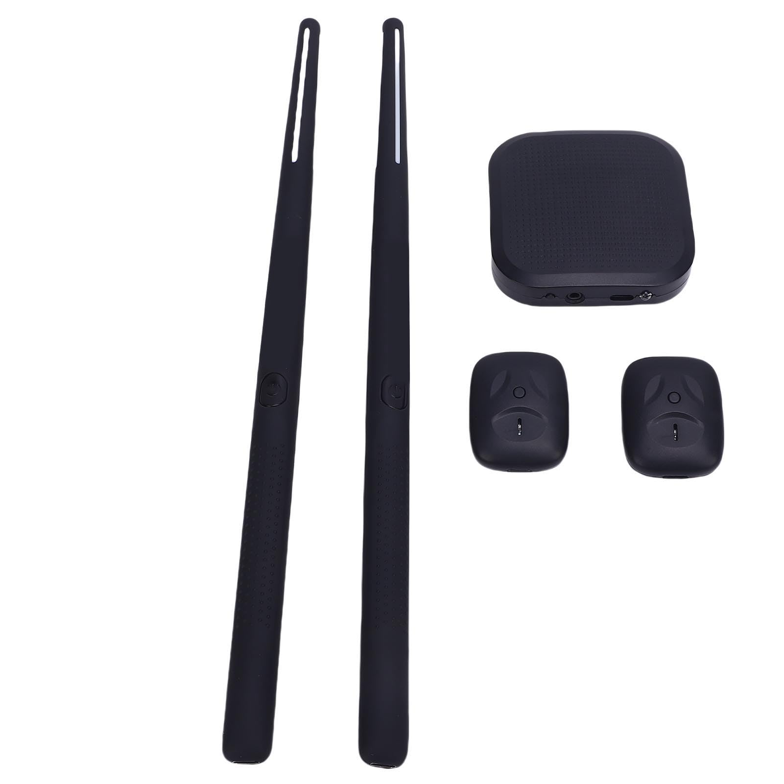 Greensen Kit Di Tamburi Elettrici Aria Rgb Illuminato, Batteria Elettronica Professionale Silenziosa Per Adulti E Principianti, Pelli Mesh Sensibili, Usb/Midi, Regalo Di Compleanno Per Batteristi