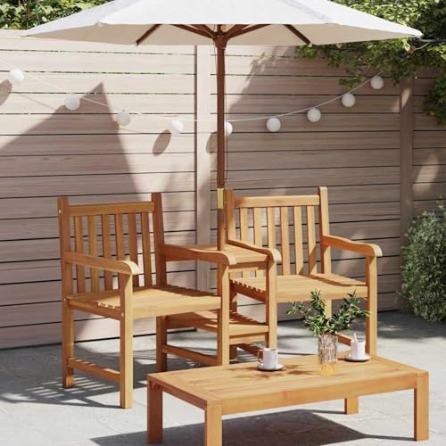 Chaises de jardin en teck rustique pour de grands repas d'été - 6
