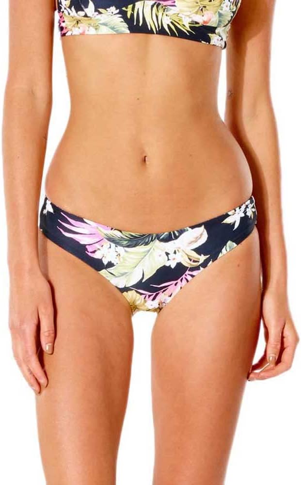 Rip Curl On The Coast Revo Cheeky Bikini Bottom - Black