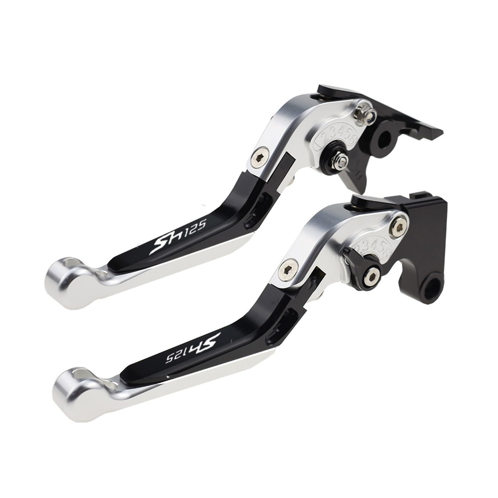 Yxbswbjd 54 Aluminum Brake Clutch Lever For Sh125i Motorcycle Folding Extendable