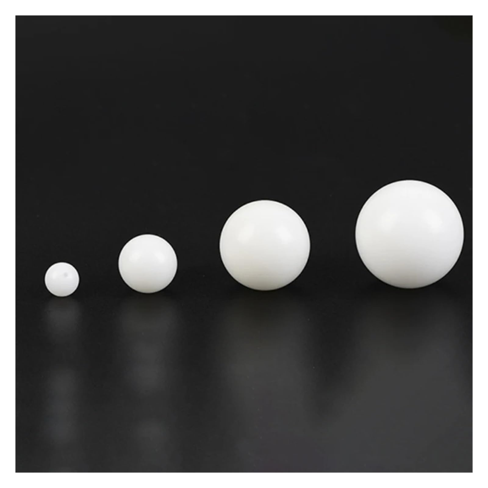 Billes de roulement de précision POM solides, tailles multiples 2mm-44.45mm(50Pcs,14mm)