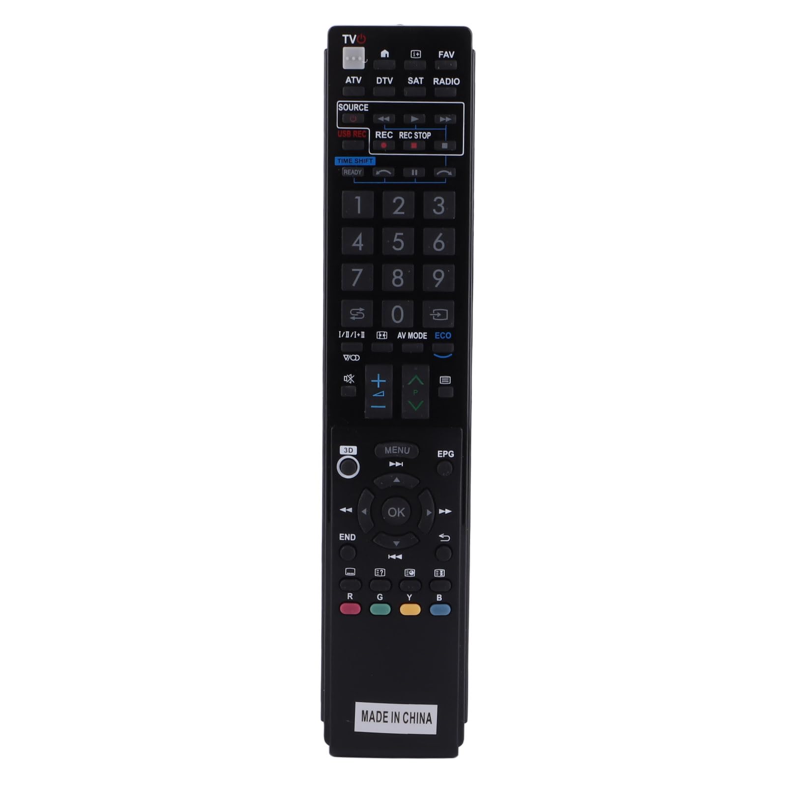 Amazon | LED対応テレビリモコン LCD HD 3Dテレビ対応 単4電池2本使用
