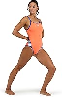 Vista 5 de Arena Traje de baño Performance Icons Solid Super Fly Back para mujer