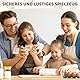 LETTO & TAILOR Hölzernes Kindermesser und Kinderbackset für echtes Kochen, 6 PCS Kleinkind Montessori Küchenwerkzeuge, Kochen und Backen für kleine Köche