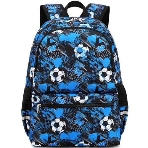 Dsiue Soccer Backpack For Boys, Boys Backpacks For Elementary Students Kids School Backpack With Lunch Box For Teen Boys thumb #1