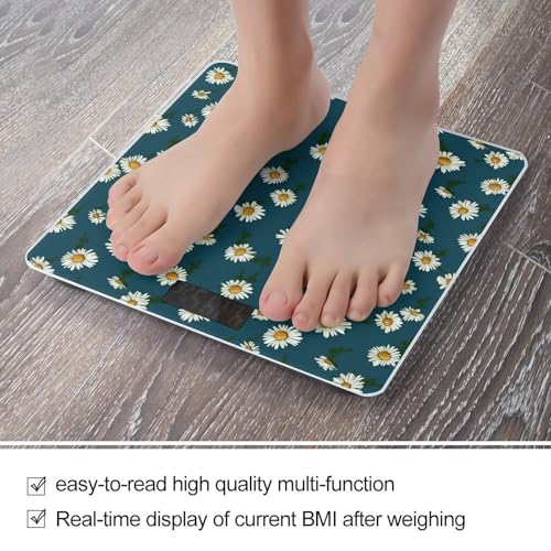 Báscula Digital Pequeña Daisy para Peso Corporal miniatura 5