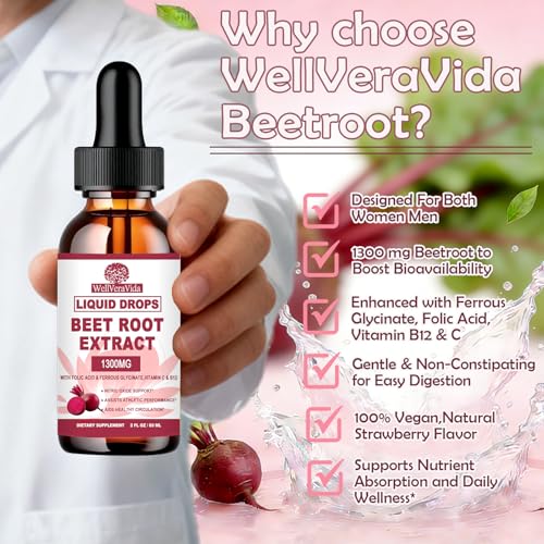 WellVeraVida Beet Root Liquid Drops