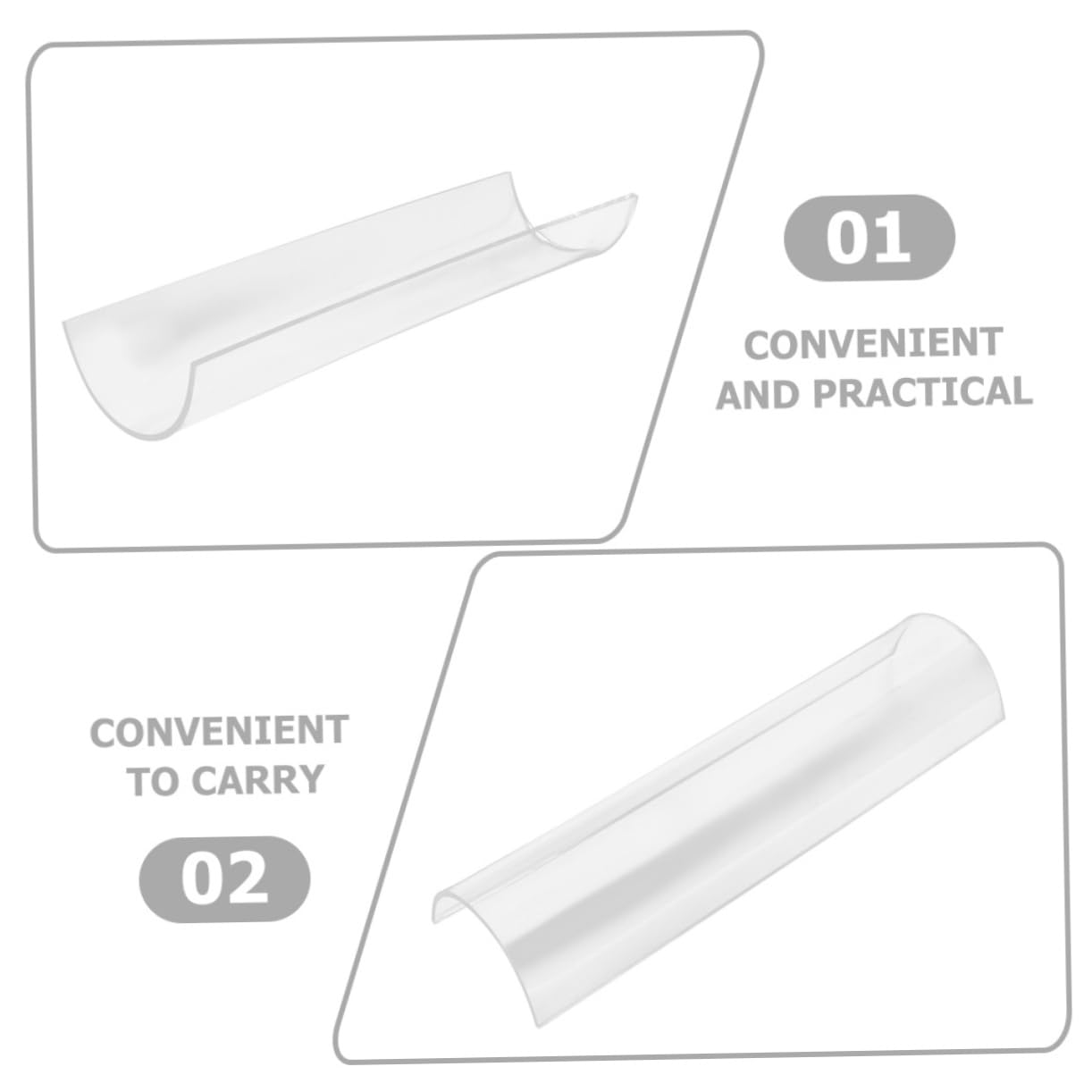 Cabilock Molde Acrílico Para Hacer Postres Rollo De 5 Uds Moldes Para Postres Molde De Cocina