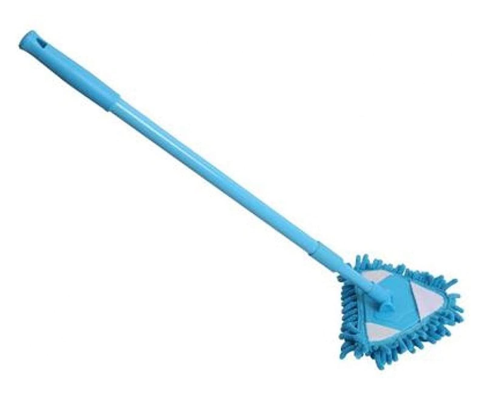 mop， Wet and Dry mop Telescopic Microfiber Mop Chenille Triangle 180 Degree Rotating Cleaning , Easy to Clean(Mop)