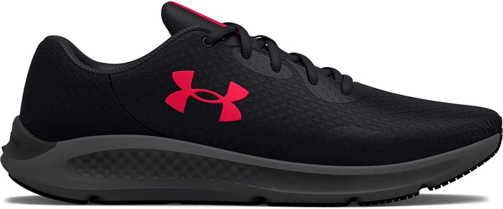Under Armour Mens UA C1N Mid MC Football Cleat (10.5 D(M) US, Black/Metallic Silver)