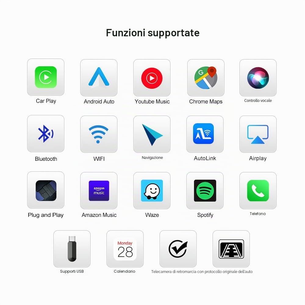 Andream Wireless CarPlay Android Auto Tuning Soluzioni MMI Prime Per BMW EVO System Serie 1 2 3 4 5 6 7 X1 X3 X4 X5 X6 X7 Mini I3 I8 Kit di Navigazione GPS