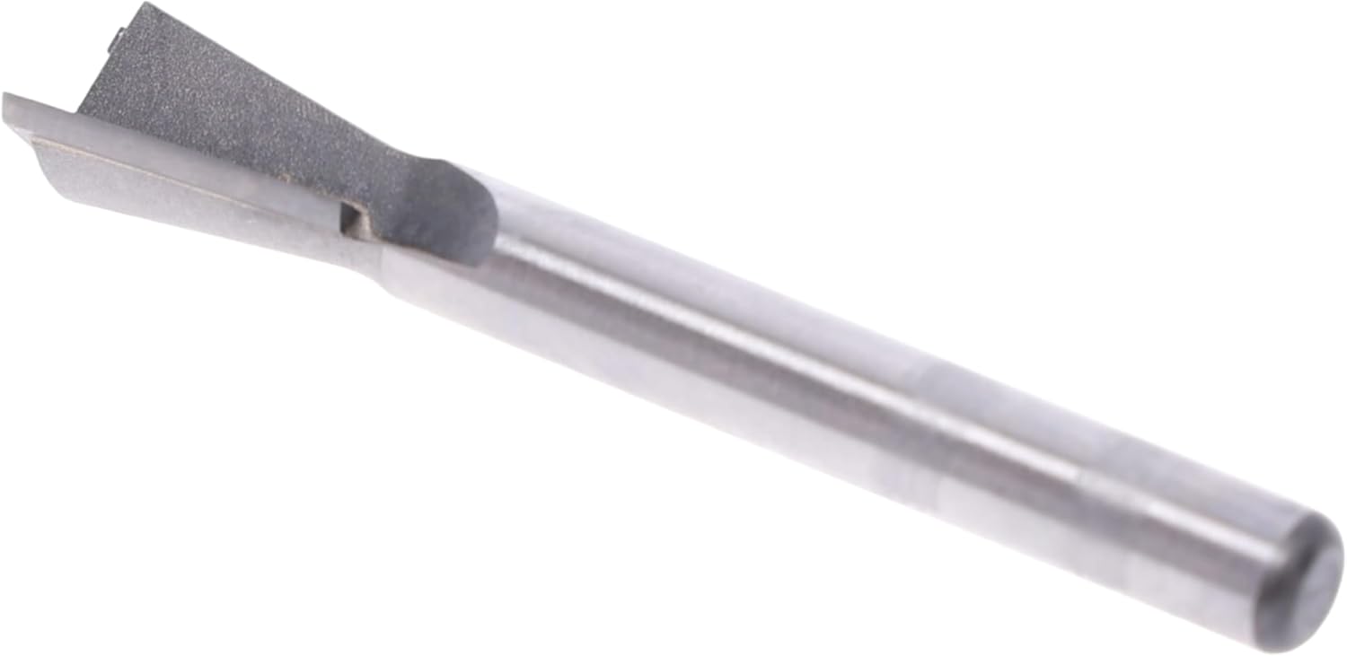 Whiteside Router Bits D8-437 Dovetail Bit with 7/16-Inch Large Diameter 5/8-Inch Cutting Diameter and 1/4-Inch Shank