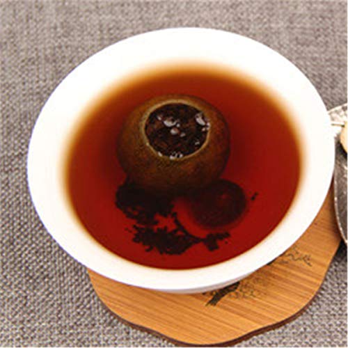 100g Premium Yunnan Maduro Pu-erh Té en caja Pequeño verde Citrus Puer Tea Té negro - Imagen 8