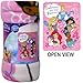 Disney Princess Fleece Blanket Sleepover Set - Bundle with 40x50 Throw Blanket, Tote Bag, Stickers and More | Disney Princess Room Decor