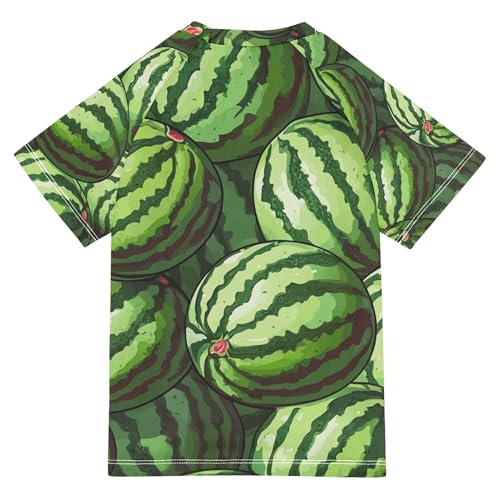 Boys Rash Guard Swim Shirt Kids Short Sleeve Swimwear UPF 50+ Quick Dry Rashguard Shirt2