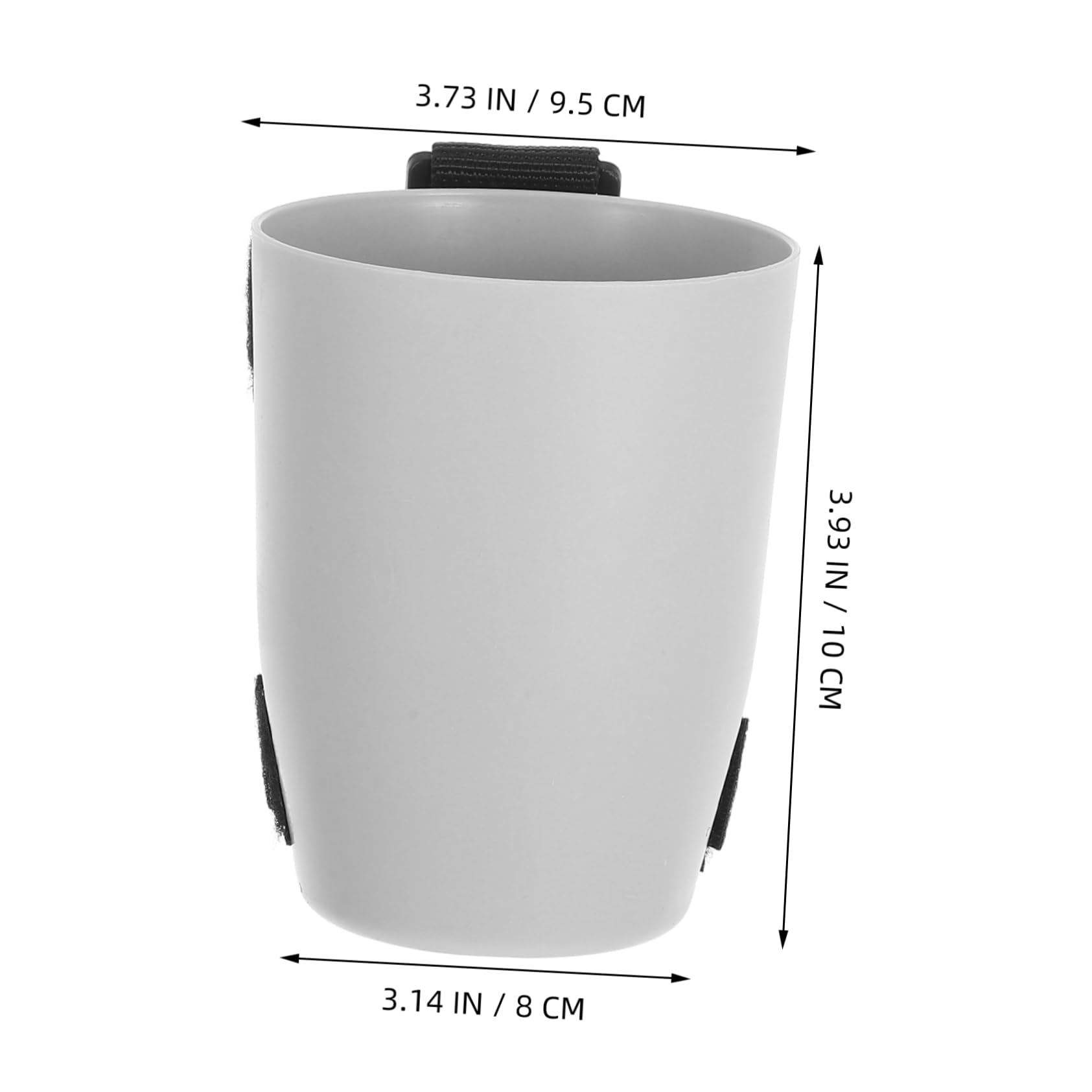 PACKOVE Disabled Drinking Aid Cup Eating Aid Utensil Hand Strap Cuff Disabled Eating Aid Tooth Brushing Aid Maternity Drinking Aid Elderly Hand Drinking Aid Plastic