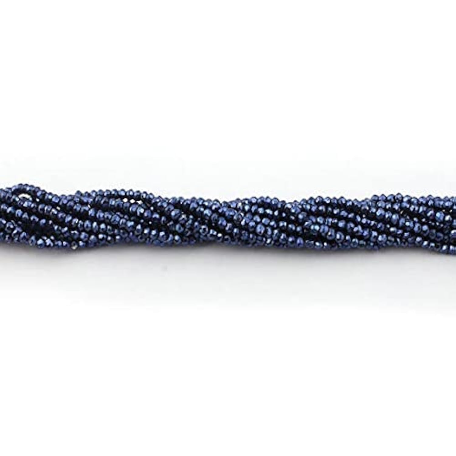 Pyrite bleue mystique perles rondelles facettées 3mm pour bijoux haute joaillerie