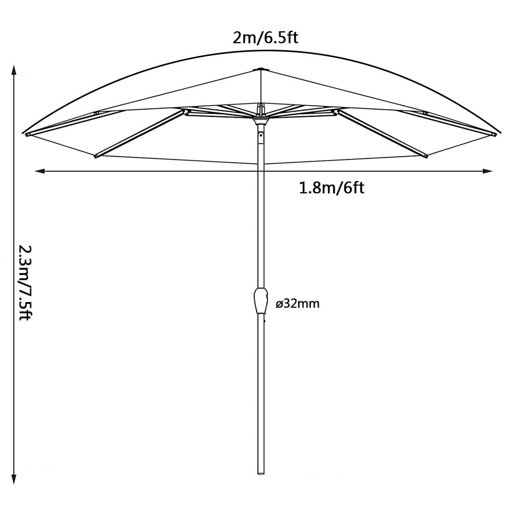 Przenośny parasol plażowy na patio z kotwicą piaskową, uchylny przycisk, srebrna powłoka UPF 50+, do użytku na zewnątrz w ogrodzie i na basenie