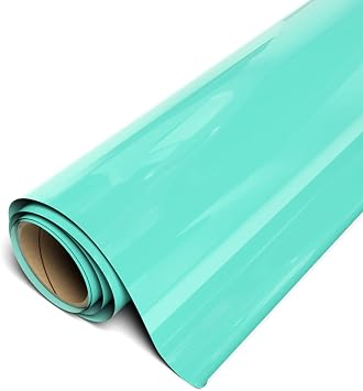 Siser EasyWeed Heat Transfer Vinyl 11.8 x 3ft Roll (Retro Mint) - Compatible with Siser, Cricut, Silhouette and Other Craft/Professional Cutters - CPSIA Certified