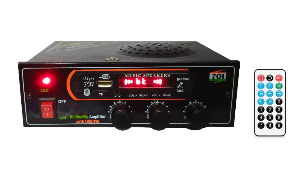 Zigshash Audio IC Based Stereo 20+20 Watts 2 Channel Amplifier with Built in Speaker |Bluetooth| USB/SD Card | Radio | Aux (B0CPT5CLJ1) Amazon Price History, Amazon Price Tracker
