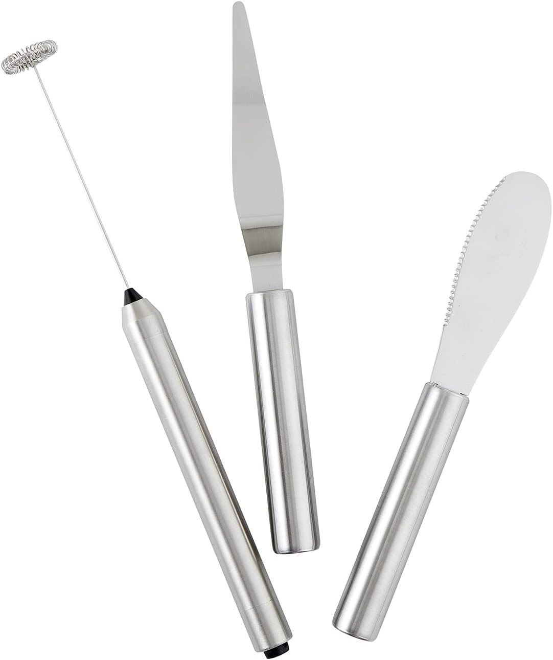 SANTA BARBARA DESIGN STUDIOF2F Stainless Steel Breakfast Tools Gift Set, 3-Piece, Sunny-Side Up