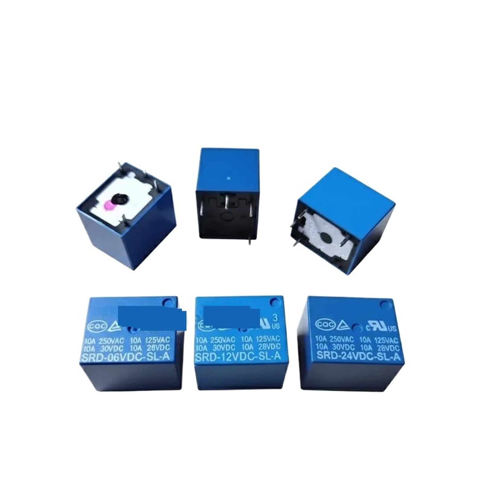 10PCS SRD-6VDC-SL-A 12VDC-SL-A 24VDC-SL-A Relay 4-pin (SRD-12VDC-SL-A)