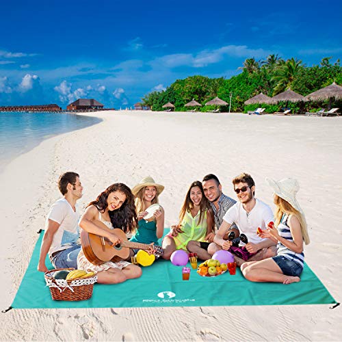 Red Suricata Premium Multi-Terrain Beach Tent Canopy Sun Shade & Sand Free Beach Mat Bundle With Extra Cup Holder thumb #6