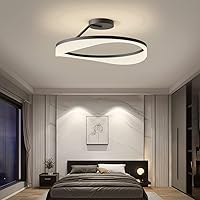 Vista 3 de Moderna lámpara de techo irregular, lámpara de techo LED empotrada para sala de estar, comedor, estudio, villa, dormitorio, pasillo, habitación