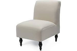 Elegant Armless Accent Slipper Chair Cover: Effortlessly Enhance Your Seating