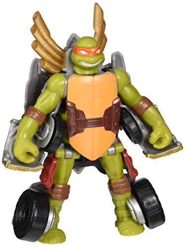 Teenage Mutant Ninja Turtles Figure to Vehicle - Michelangelo to Patrol Buggy Action Figure