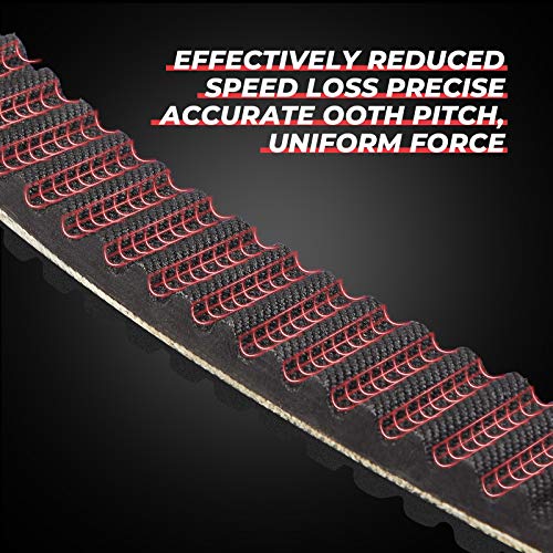 KEMIMOTO 20G4022 ATV/UTV Heavy-Duty Carbon 3211077 Belt Compatible with Polaris Sportsman 400, 500, Ranger XP 875cc, 500 400, Scrambler, Magnum, Xplorer 4x4. Drive Belt #3211077, 3211072, 3211048 - Image 6