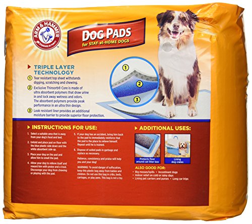 arm and hammer dog pads