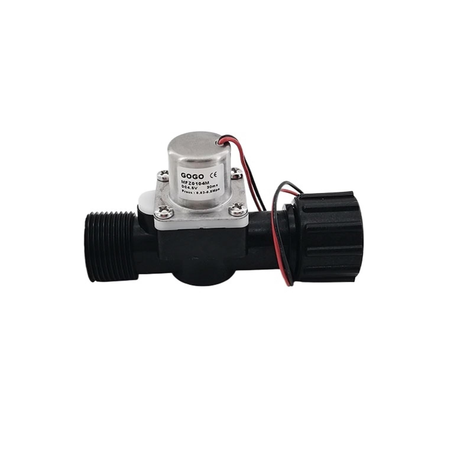 G3/4" Plastic Bistable Pulse Solenoid Valve Intelligent Watering Large Flow 4.5V