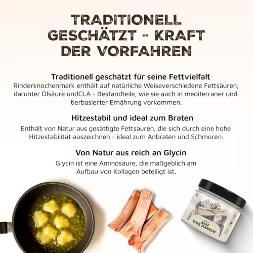 Carnivoro Rinderknochenmark - Beef Bone Marrow - 200g