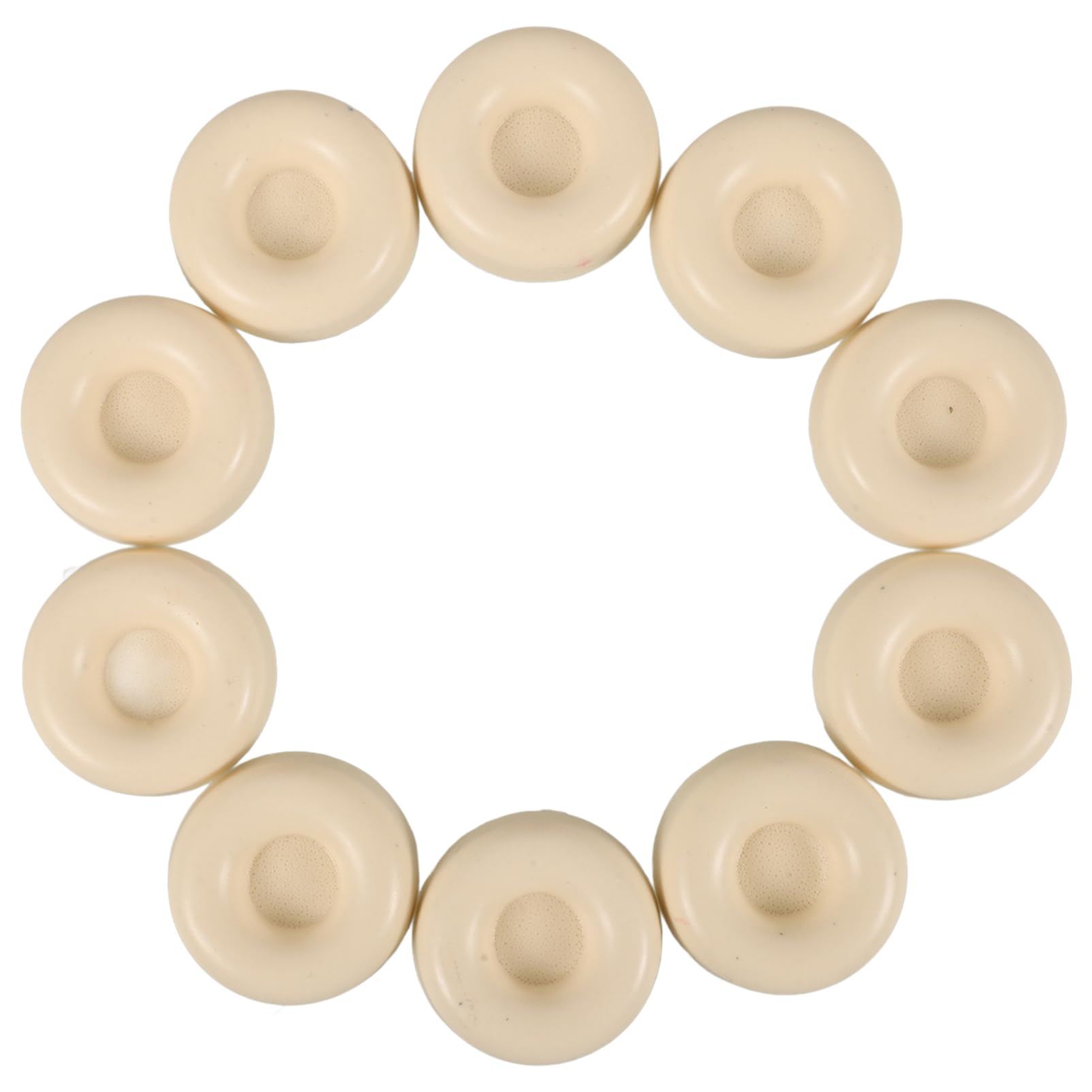 BESTYASH 10Pcs Beeswax Facial Wax Blocks for Hair Removal Hard Wax Beans for Smooth Skin for Face Body Underarms and Legs Epilating