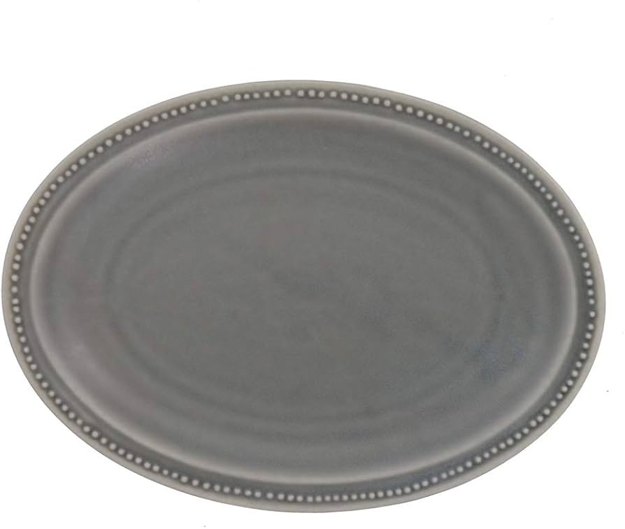 Amazon｜テーブルウェアイースト 楕円皿 ドット オーバルプレート 24cm