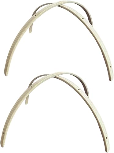 Miniatura 7 de Juego de 2 marcos de madera para colgar móviles, kit de marco de madera para guardería, baby shower recién nacido