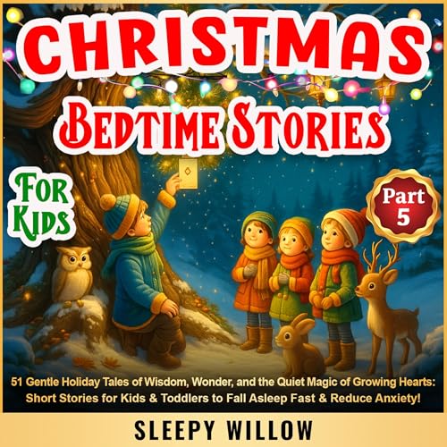 Page de couverture de Christmas Bedtime Stories for Kids, Part 5