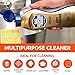 BAR KEEPERS FRIEND Cleanser Trio - Mega Bundle (21 Oz Cleanser and Polish Powder | 26 Oz Liquid Soft Cleanser | 13 Oz Cooktop Cleaner) Plus 1 Foxtrot Microfiber Towel and 1 Microfiber Scrubber Sponge