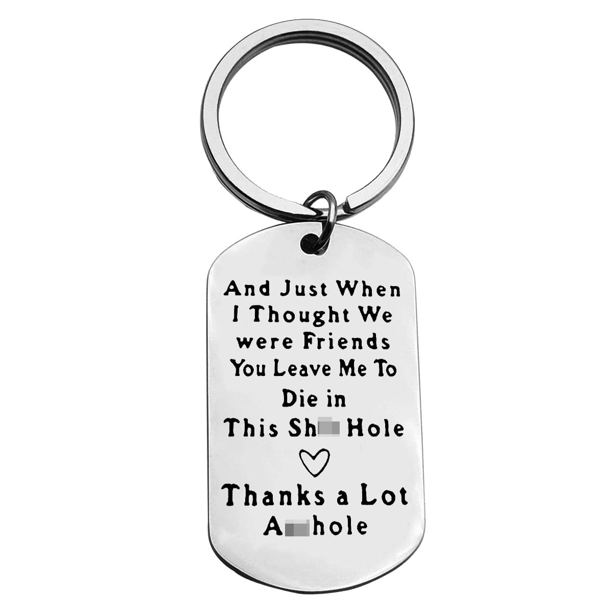 Huwujiu Women's Silver Colleague Leaving Gifts Colleague Keyring Funny Going Away Gift Coworker Thank You Gifts New Job Gift For Colleagues Goodbye Gift Retirement Gift Farewell Gift For Coworker