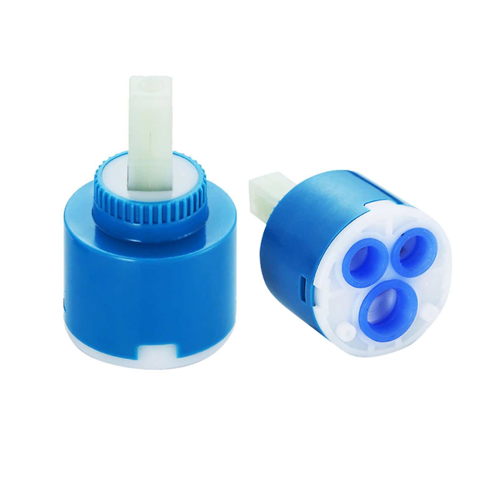 tap Cartridge， Ceramic Faucet Cartridge, Disc Cartridg Valve, Mixer Tap Inner Repair Replacement for Kitchen(35mm)