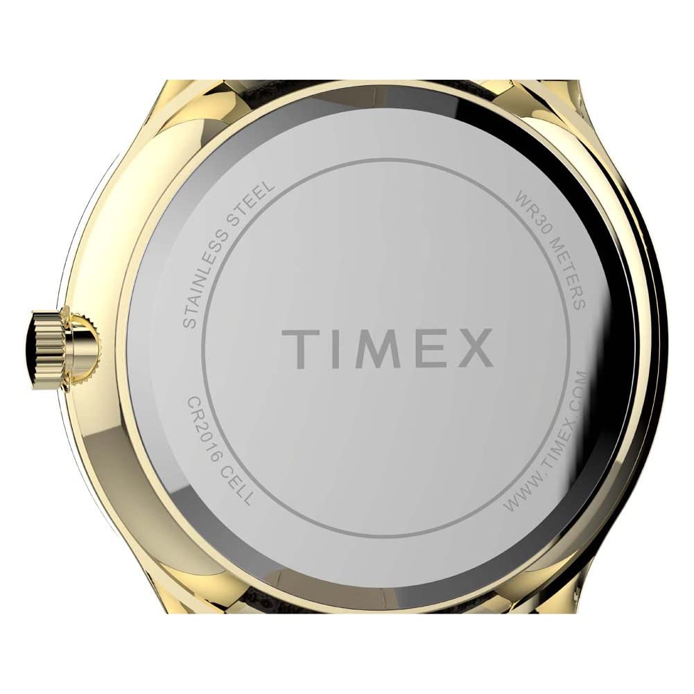Timex Easy Reader - Reloj analógico para hombre, correa de piel