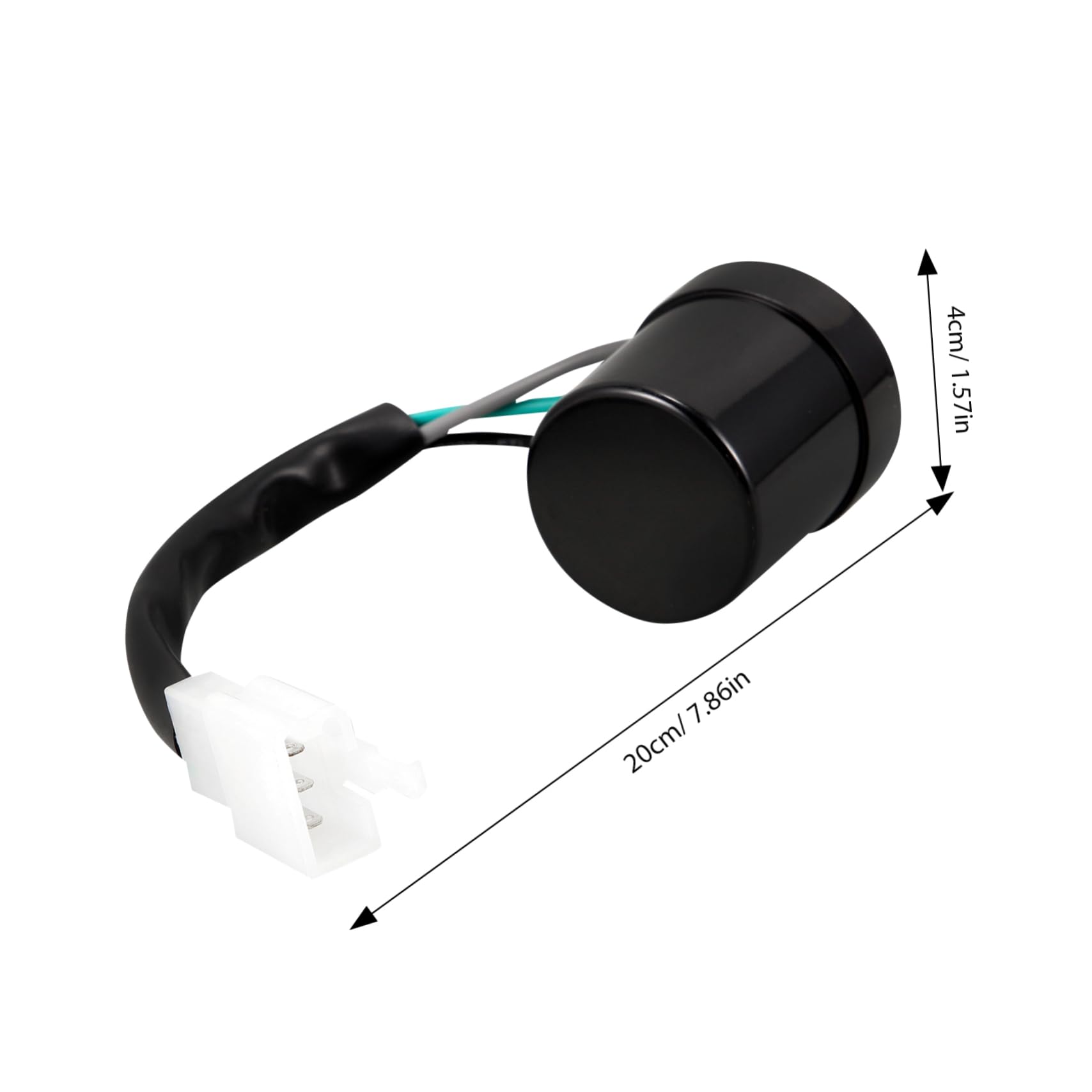 MAGICLULU Motorcycle Turn Signal Flasher Relay Blinker Part Easy to Install Compatible with Various Models Reliable Performance All Weather Conditions Upgrade Your Bike Signal Functionality