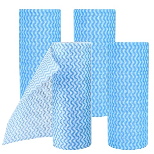 Gtwinsone Set di 4 Rotolo Tessuto Non Tessuto Panno di