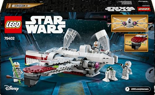 Star Wars 75402 Starfighter ARC-170 con 4 Minifigure e Droide R4-P44, Idea Regalo di Compleanno per Fan di La Venetta dei Sith, Astronave Giocattolo per Bambini e Bambine da 9 Anni da Collezione - Lego - Immagine 10