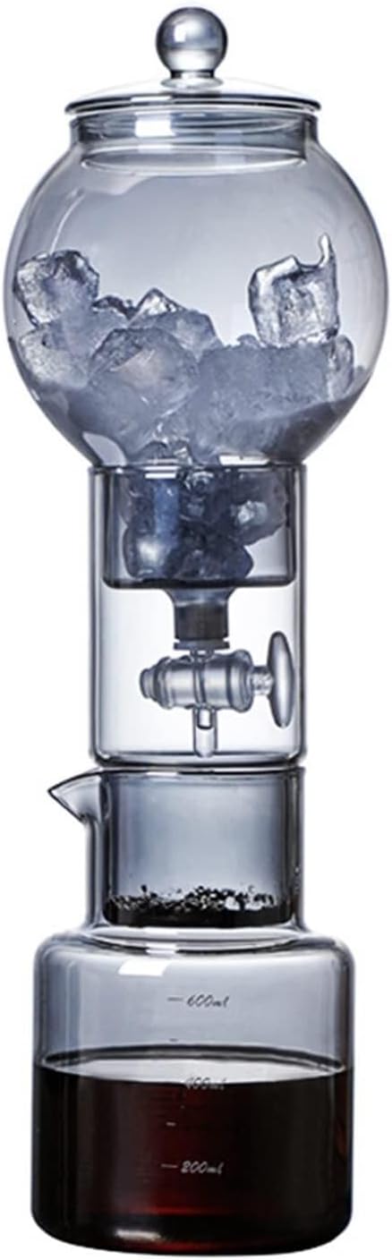 Coffee Carafe Cold Brew Coffee Pot Set with Filter Glass Dripper Ice Drop Coffee Maker Quality Barista Accessories Espresso Convenient