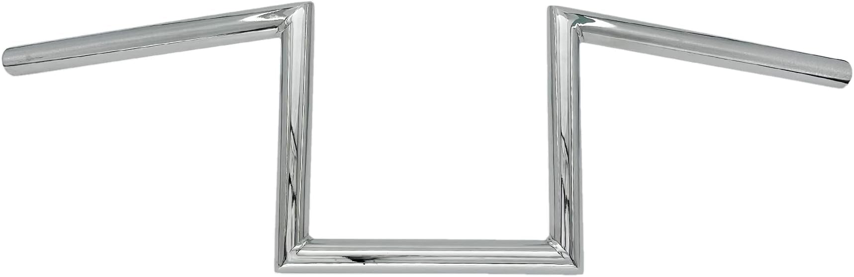 Chrome 8'' Rise 1'' Hanger 25mm Z-Bar Handlebar Drag Bar Fit for Harley Sportster 883 1200 XL…