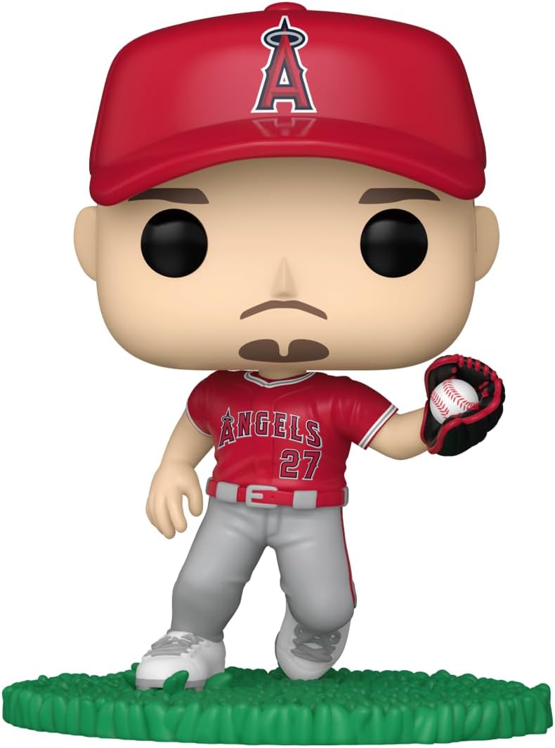 Funko POP! MLB: Angels – Mike Trout - Collectable Vinyl Figure - Gift Idea - Official Merchandise - for Kids & Adults - Sports Fans - Model Figure for Collectors and Display